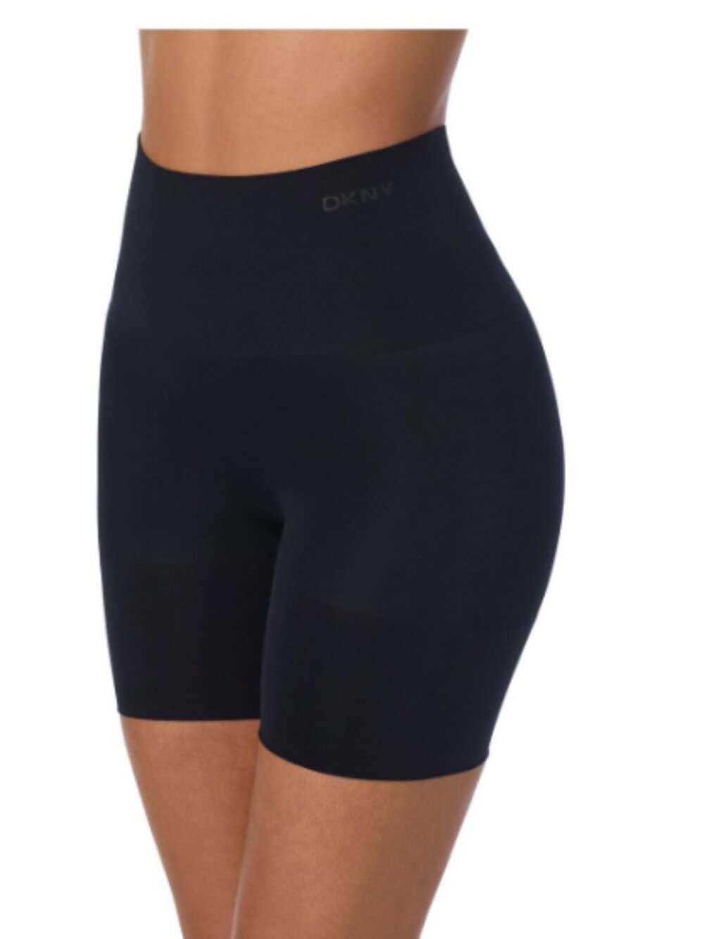 Dkny Women's Seamless Litewear Smoother Shapewear Black Size XL 12801